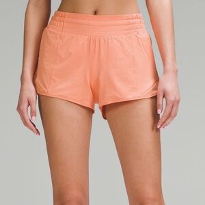 Lululemon Hotty Hot High Rise Lined Short 4in